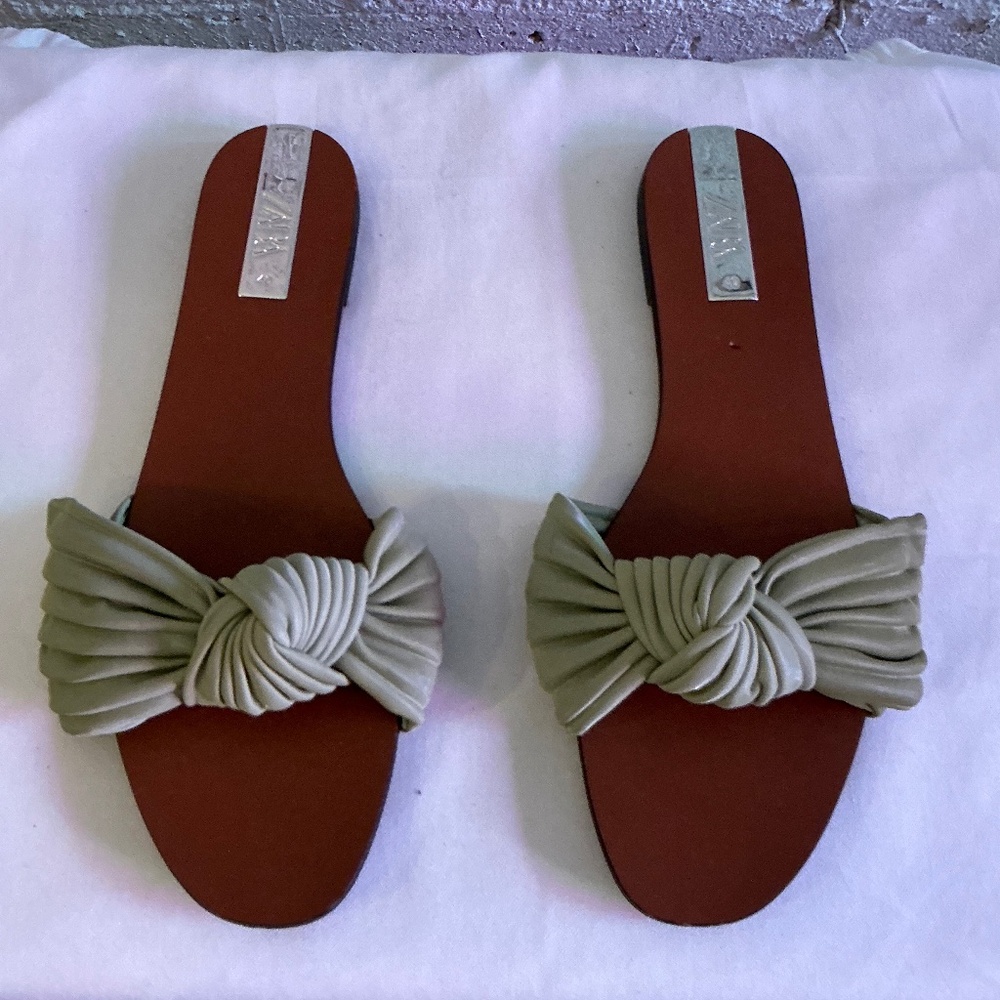 Lightly Used Zara Knot Sandals
